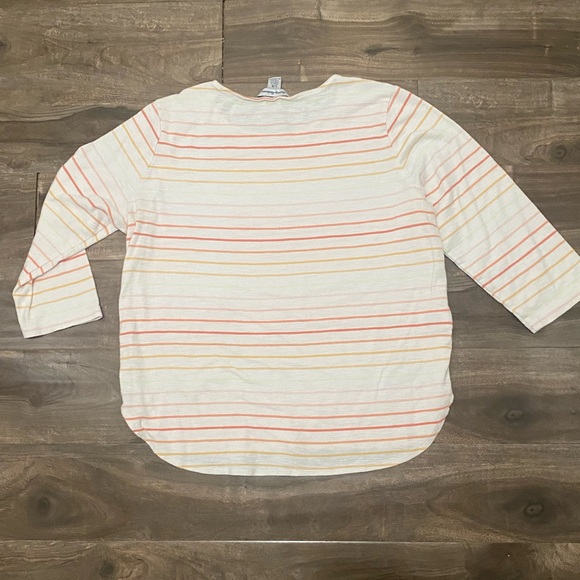 Tommy bahama sweatshirt women’s colored stripes size large - Picture 4 of 4